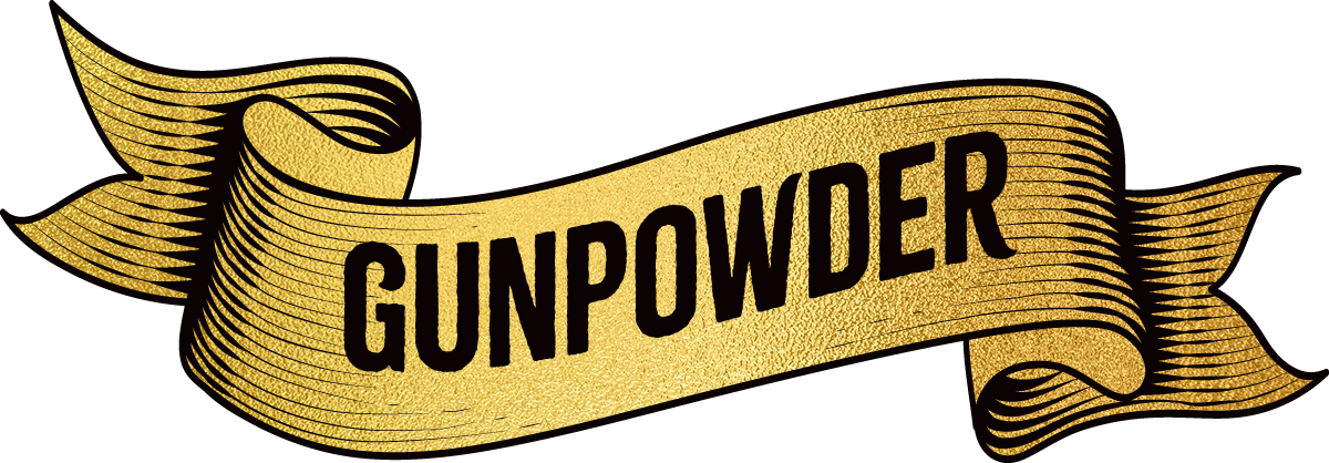 Gunpowder banner